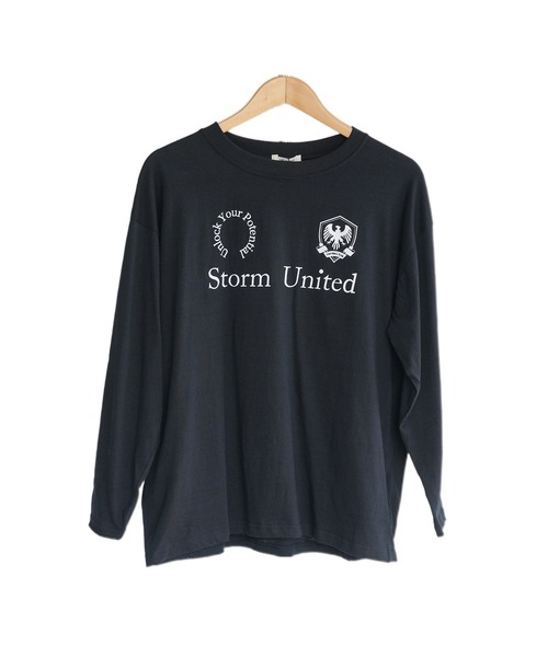 mili an deni(ミリアンデニ)の「スポーティロゴロンT(Tシャツ/カットソー・レディース・ブラック/チャコールグレー/オフホワイト・M/L)」の21枚目の写真