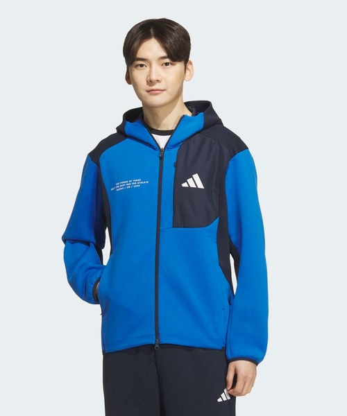 adidas パーカー フルジップ フード付き フーディー ミントグリーン adidas パーカー フルジップ フード付き フーディー ミント