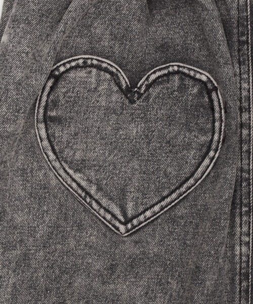 WEGO（ウィゴー）の「WEGO/レースアップハートポケットデニムスカパン（デニムスカート・レディース・ブラック系3/コバルトブルー・FREE）」の20枚目の写真