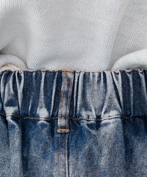 WEGO（ウィゴー）の「WEGO/レースアップハートポケットデニムスカパン（デニムスカート・レディース・ブラック系3/コバルトブルー・FREE）」の7枚目の写真