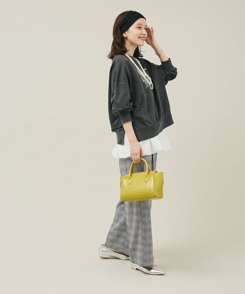 Green Parks(グリーンパークス)の「裾バルーンレイヤータンク(タンクトップ・レディース・ホワイト・FREE)」の7枚目の写真