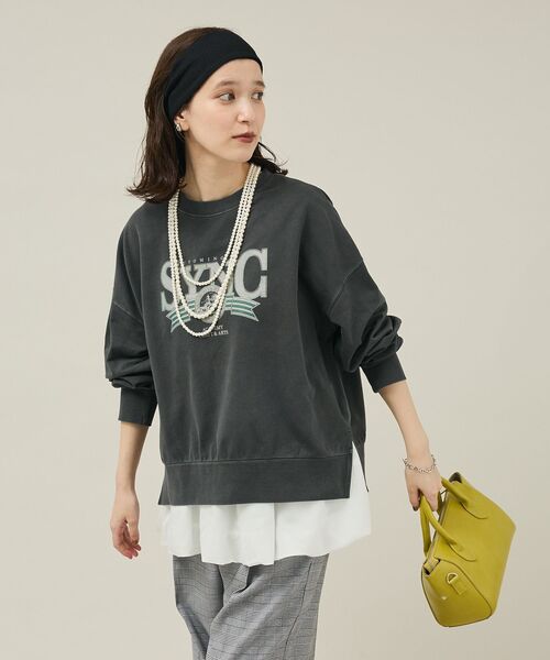 Green Parks(グリーンパークス)の「裾バルーンレイヤータンク(タンクトップ・レディース・ホワイト・FREE)」の8枚目の写真