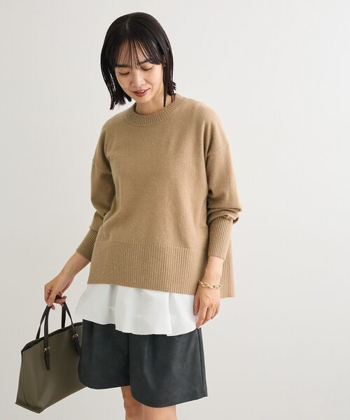 Green Parks(グリーンパークス)の「裾バルーンレイヤータンク(タンクトップ・レディース・ホワイト・FREE)」の15枚目の写真