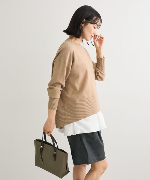 Green Parks(グリーンパークス)の「裾バルーンレイヤータンク(タンクトップ・レディース・ホワイト・FREE)」の18枚目の写真