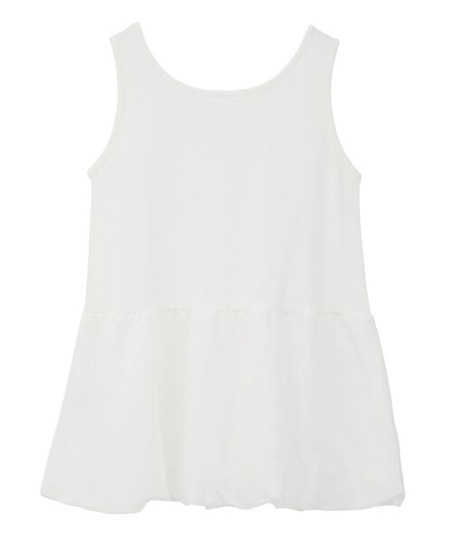 Green Parks(グリーンパークス)の「裾バルーンレイヤータンク(タンクトップ・レディース・ホワイト・FREE)」の17枚目の写真