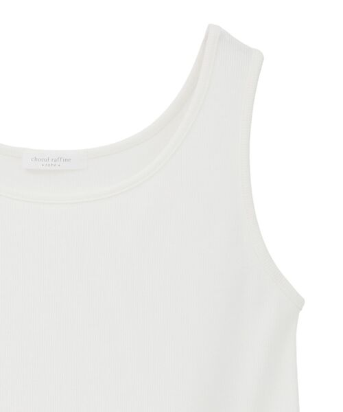 Green Parks(グリーンパークス)の「裾バルーンレイヤータンク(タンクトップ・レディース・ホワイト・FREE)」の13枚目の写真