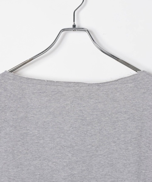 Midnight Move（ミッドナイトムーブ）の「Midnight Move／CROP 89プルオーバー（Tシャツ/カットソー・レディース・ブラック/グレー・FREE）」の20枚目の写真