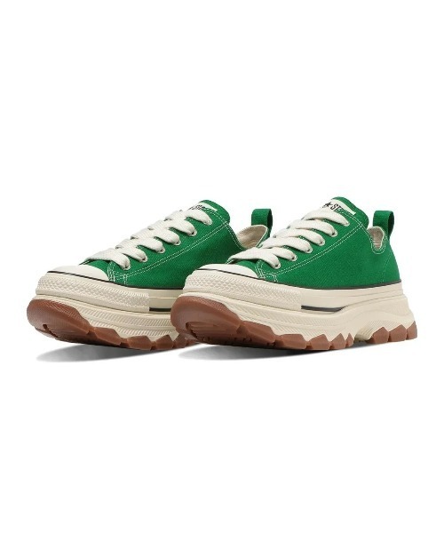 CONVERSE(コンバース)の「CONVERSE ALL STAR TREKWAVE FS OX(コンバース オールスター トレックウエーブ FS OX)(スニーカー・メンズ・バーガンディー/グリーン・23cm/23.5cm/24cm/24.5cm/25cm/25.5cm/26cm/26.5cm/27cm/27.5cm/28cm/29cm)」の2枚目の写真