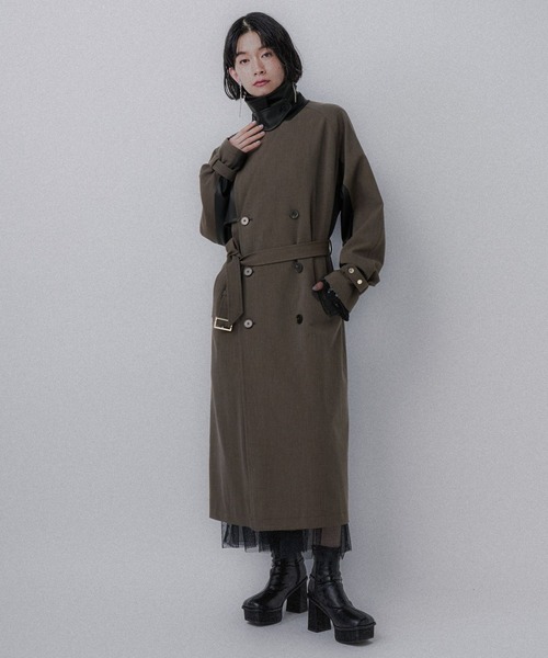 ダブルカラートレンチコート(HARE)（トレンチコート）｜HARE