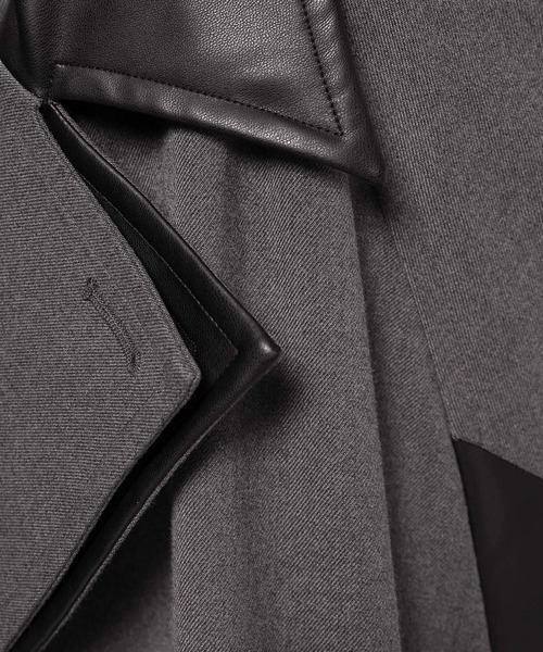 DIR様限定！【美品】HARE カットオフダブルコート 黒 HARE｜ダブルカラートレンチコート | Rakuten Fashion(楽天