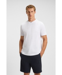 BOSS（ボス）の「ストレッチコットン Tシャツ ロゴネック（Tシャツ/カットソー）」