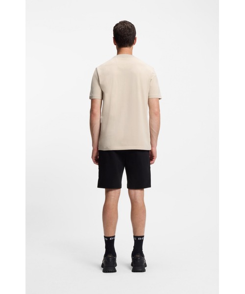 BOSS(ボス)の「ストレッチコットン Tシャツ ロゴネック(Tシャツ/カットソー・メンズ・ダークブルー/ベージュ/ブラック/ホワイト・M/S/XXL/XL/XXXL/L)」の12枚目の写真