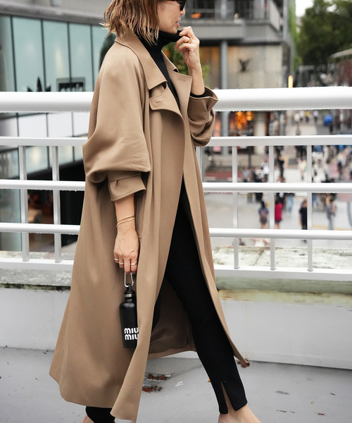 美品✨ドゥーズィエムクラス ボタニーツイルオーバーコート ブラウン Botany Twill オーバーコート（その他アウター）｜Deuxieme Classe