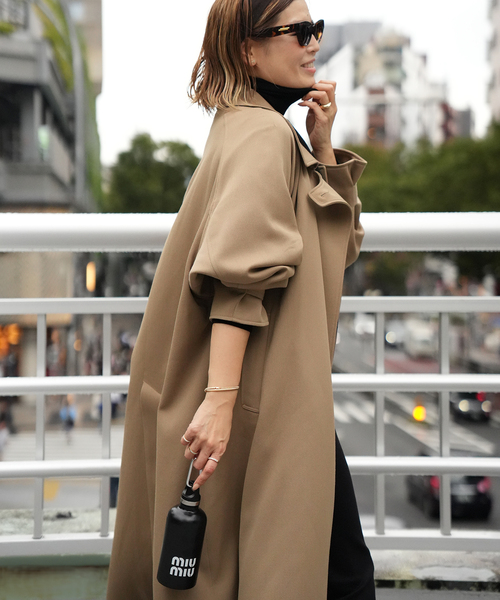 美品✨ドゥーズィエムクラス ボタニーツイルオーバーコート ブラウン Botany Twill オーバーコート（その他アウター）｜Deuxieme