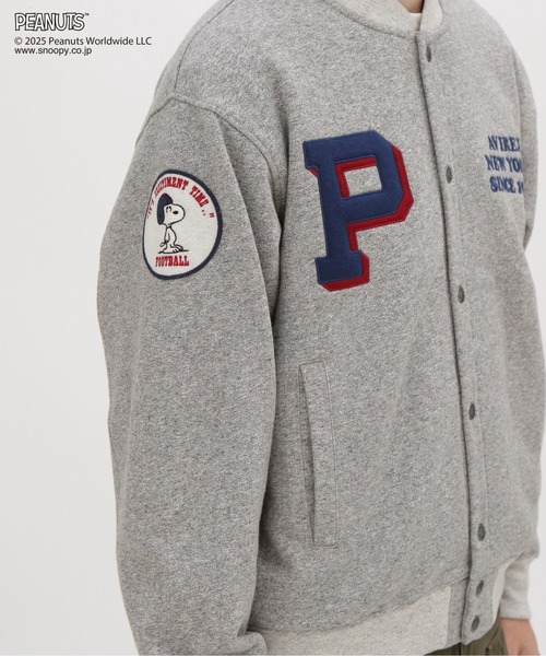 AVIREX(アヴィレックス)の「《AVIREX × PEANUTS》SWEAT CARDIGAN / スウェットカーディガン / ピーナッツ / アヴィレックス(カーディガン/ボレロ・メンズ・チャコール/グレー・XX-LARGE/X-LARGE/LARGE/MEDIUM)」の15枚目の写真