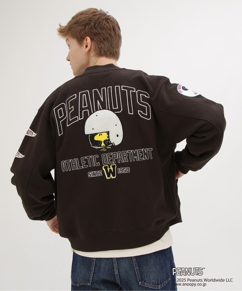 AVIREX(アヴィレックス)の「《AVIREX × PEANUTS》SWEAT CARDIGAN / スウェットカーディガン / ピーナッツ / アヴィレックス(カーディガン/ボレロ・メンズ・チャコール/グレー・XX-LARGE/X-LARGE/LARGE/MEDIUM)」の20枚目の写真