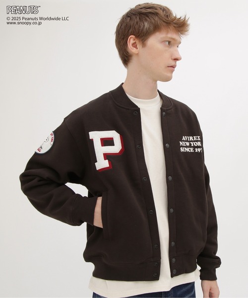 AVIREX(アヴィレックス)の「《AVIREX × PEANUTS》SWEAT CARDIGAN / スウェットカーディガン / ピーナッツ / アヴィレックス(カーディガン/ボレロ・メンズ・チャコール/グレー・XX-LARGE/X-LARGE/LARGE/MEDIUM)」の22枚目の写真