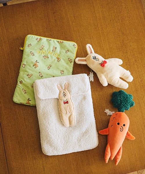 studio CLIP（スタディオクリップ）の「ぬいぐるみペンケース[キューライスコラボ]（ステーショナリー・レディース・その他2/その他1・FREE）」の3枚目の写真