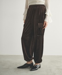 LOSCa（ロスカ）の「ベロアカーゴジョガーパンツ（カーゴパンツ）」