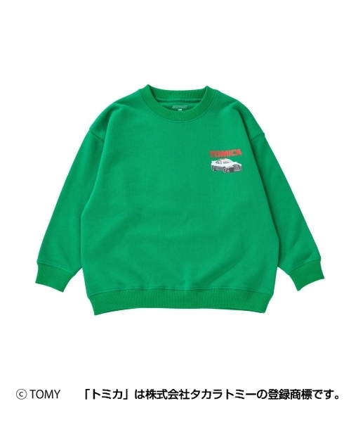 GLAZOS（グラソス）の「【SKIT0LY】【TOMICA】アソートトレーナー（スウェット・キッズ・ネイビー/トップグレー/ブラック/グリーン・100cm/120cm/110cm/140cm/130cm）」の5枚目の写真