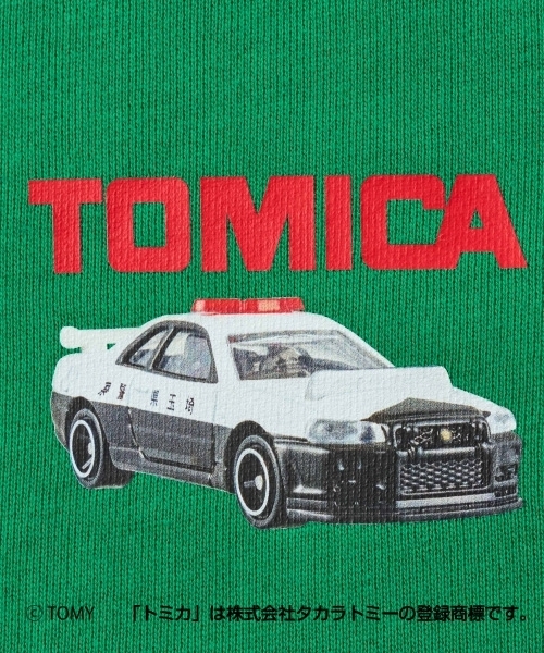 GLAZOS（グラソス）の「【SKIT0LY】【TOMICA】アソートトレーナー（スウェット・キッズ・ネイビー/トップグレー/ブラック/グリーン・100cm/120cm/110cm/140cm/130cm）」の7枚目の写真