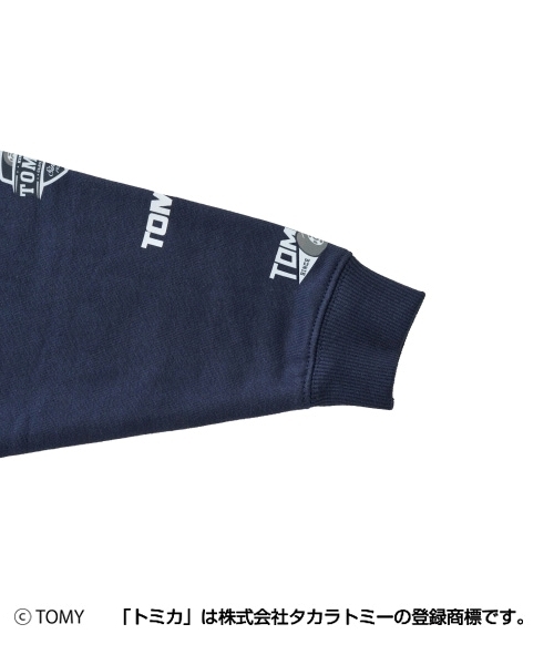 GLAZOS（グラソス）の「【SKIT0LY】【TOMICA】アソートトレーナー（スウェット・キッズ・ネイビー/トップグレー/ブラック/グリーン・100cm/120cm/110cm/140cm/130cm）」の10枚目の写真