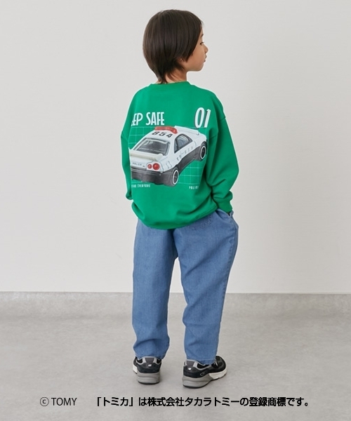 GLAZOS（グラソス）の「【SKIT0LY】【TOMICA】アソートトレーナー（スウェット・キッズ・ネイビー/トップグレー/ブラック/グリーン・100cm/120cm/110cm/140cm/130cm）」の21枚目の写真