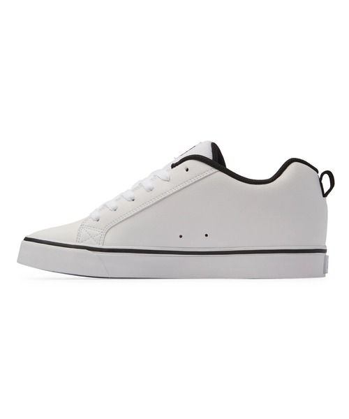 DC SHOES(ディーシーシューズ)の「COURT VULC SE SN/DCロゴローカットスニーカー(スニーカー・メンズ・ホワイト×グレー・25.5cm/26cm)」の8枚目の写真