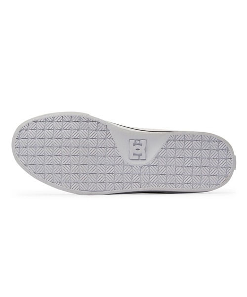 DC SHOES(ディーシーシューズ)の「COURT VULC SE SN/DCロゴローカットスニーカー(スニーカー・メンズ・ホワイト×グレー・25.5cm/26cm)」の7枚目の写真