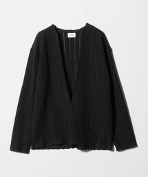 WRAPINKNOT | ＜WRAPINKNOT＞ヘリンボーン プルオーバー ニット(ニット/セーター)