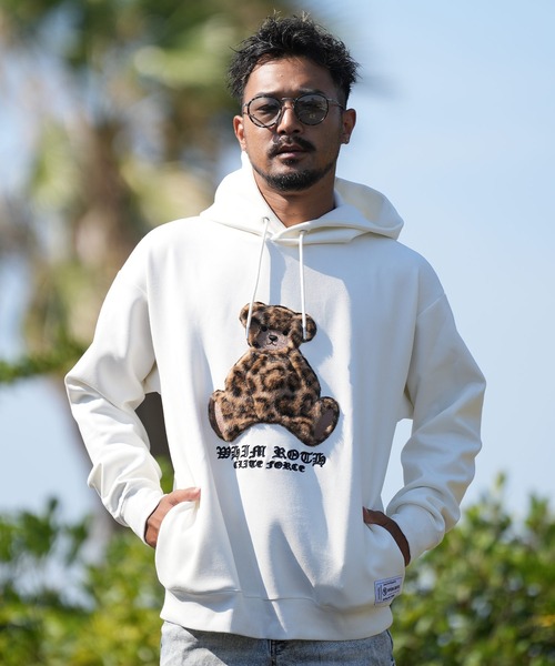 レオパード/Fベアーフーディー（パーカー）｜adamsJUGGLER（アダムス