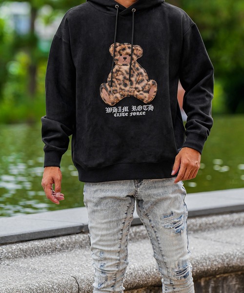 レオパード/Fベアーフーディー（パーカー）｜adamsJUGGLER（アダムス