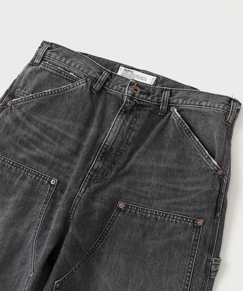 DAIRIKU / ダイリク Vintage Washed Painter Denim Wide（デニムパンツ