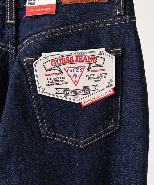 GUESS JEANS(ゲスジーンズ)の「GUESS JEANS GJ G06 MOM DENIM PANTS ゲスジーンズ インディゴデニムパンツ(デニムパンツ・レディース・インディゴブルー・29inch/27inch/25inch/24inch/28inch/26inch)」の3枚目の写真