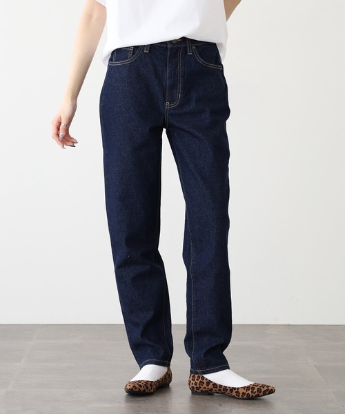 GUESS JEANS(ゲスジーンズ)の「GUESS JEANS GJ G06 MOM DENIM PANTS ゲスジーンズ インディゴデニムパンツ(デニムパンツ・レディース・インディゴブルー・29inch/27inch/25inch/24inch/28inch/26inch)」の6枚目の写真