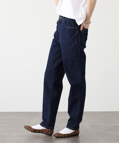 GUESS JEANS(ゲスジーンズ)の「GUESS JEANS GJ G06 MOM DENIM PANTS ゲスジーンズ インディゴデニムパンツ(デニムパンツ・レディース・インディゴブルー・29inch/27inch/25inch/24inch/28inch/26inch)」の7枚目の写真