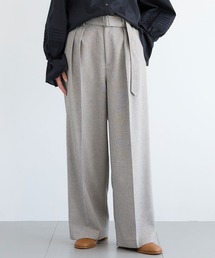 BARNYARDSTORM | BARNYARDSTORM / ヘリンボーンワイドパンツ/ ハンドウォッシャブル(スラックス)