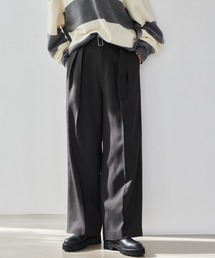 BARNYARDSTORM | BARNYARDSTORM / ヘリンボーンワイドパンツ/ ハンドウォッシャブル(スラックス)