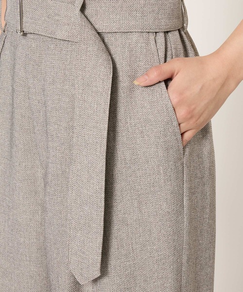 BARNYARDSTORM（バンヤードストーム）の「BARNYARDSTORM / ヘリンボーンワイドパンツ/ ハンドウォッシャブル（スラックス・レディース・グレー/ブラック・S/M）」の17枚目の写真