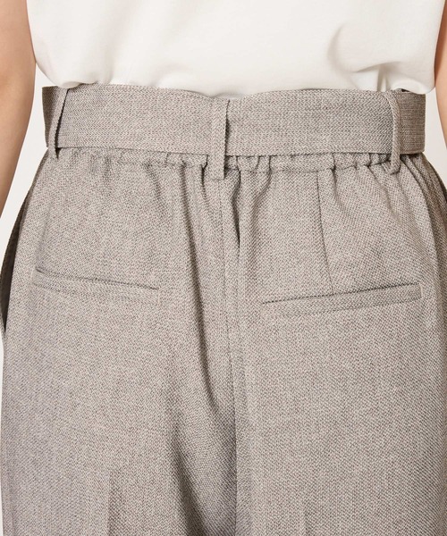 BARNYARDSTORM（バンヤードストーム）の「BARNYARDSTORM / ヘリンボーンワイドパンツ/ ハンドウォッシャブル（スラックス・レディース・グレー/ブラック・S/M）」の16枚目の写真