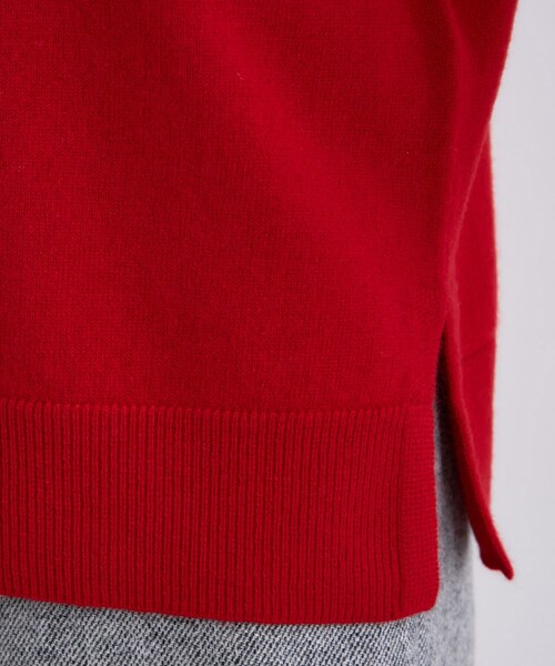 INDIVI（インディヴィ）の「【洗える／カシミヤ混】ボトルネック ドルマンスリーブニット（ニット/セーター・レディース・オフホワイト/ナチュラル/レッド系1/ブラウン系その他/サックスブルー/ダークグレー・38/34/13/05/15 /19）」の22枚目の写真