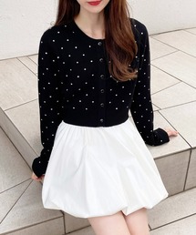 INGNI | ドット柄ニットカーディガン(カーディガン/ボレロ)