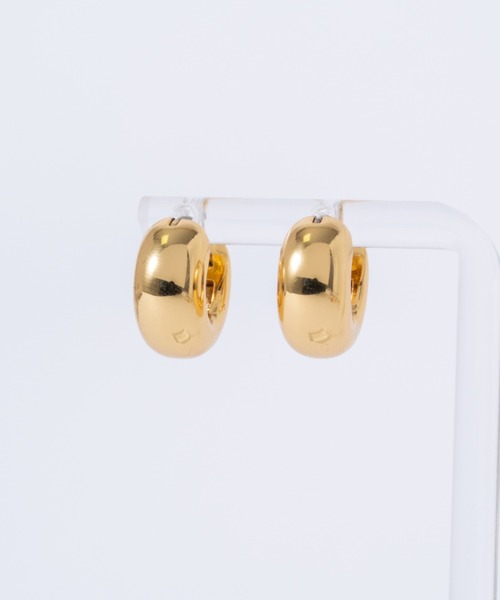 JENNYBIRD(ジェニーバード)の「【JENNY BIRD/ジェニーバード】フープピアス Mini Tome Hoop Earrings(ピアス(両耳用)・レディース・シルバー/ゴールド・FREE)」の16枚目の写真