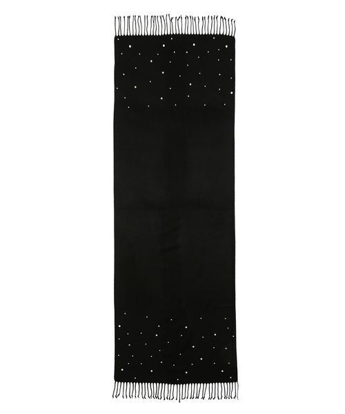 LILY BROWN（リリーブラウン）の「[L.B CANDY STOCK]パールビジュー付きストール（ストール/ショール・レディース・ホワイト/ブラック・F）」の9枚目の写真