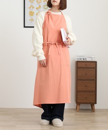 l'atelier Nuuit（アトリエヌイ）の「ウォッシュドコットンライト  フルエプロン（エプロン）」