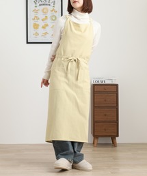 l'atelier Nuuit（アトリエヌイ）の「ウォッシュドコットンライト  フルエプロン（エプロン）」