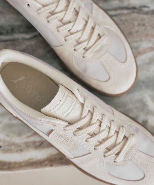 PUMA(プーマ)の「【別注】<PUMA>PALERMO スニーカー(スニーカー・レディース・オフホワイト・22.5cm/23cm/23.5cm/24cm/24.5cm/25cm)」の2枚目の写真