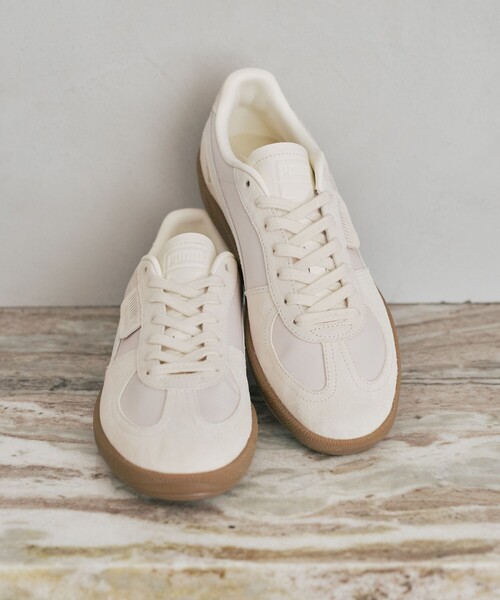 PUMA(プーマ)の「【別注】<PUMA>PALERMO スニーカー(スニーカー・レディース・オフホワイト・22.5cm/23cm/23.5cm/24cm/24.5cm/25cm)」の3枚目の写真