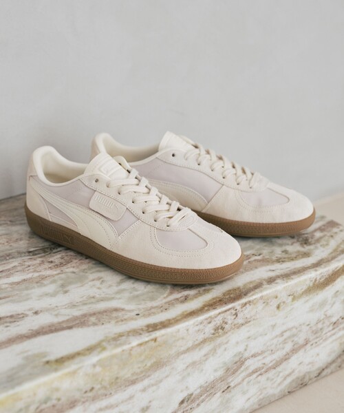 PUMA(プーマ)の「【別注】<PUMA>PALERMO スニーカー(スニーカー・レディース・オフホワイト・22.5cm/23cm/23.5cm/24cm/24.5cm/25cm)」の4枚目の写真