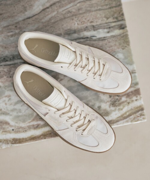 PUMA(プーマ)の「【別注】<PUMA>PALERMO スニーカー(スニーカー・レディース・オフホワイト・22.5cm/23cm/23.5cm/24cm/24.5cm/25cm)」の5枚目の写真